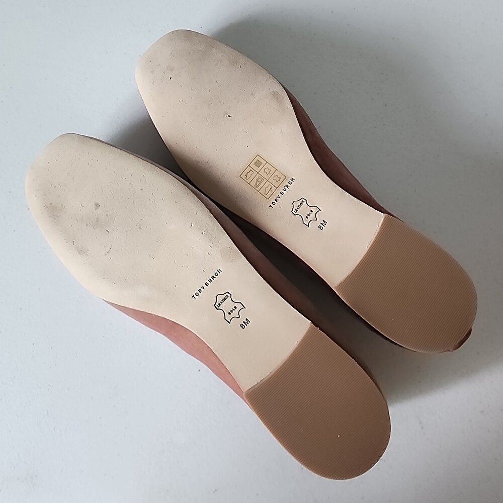Tory Burch Velvet Ballet Flats "EUC" - Picture 11 of 16
